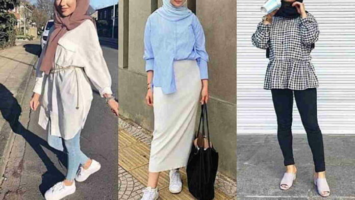 Kemeja Wanita Hijab Kekinian dengan Tips Menarik Tampil Stylish