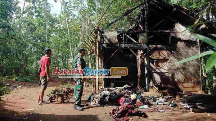 Rumah Janda di Kertahayu Ciamis Nyaris Habis, Diduga Dibakar Anaknya