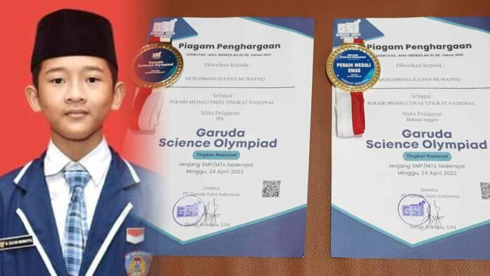 Siswa SMP di Pangandaran Raih 2 Emas di Olimpiade Sains Tingkat Nasional