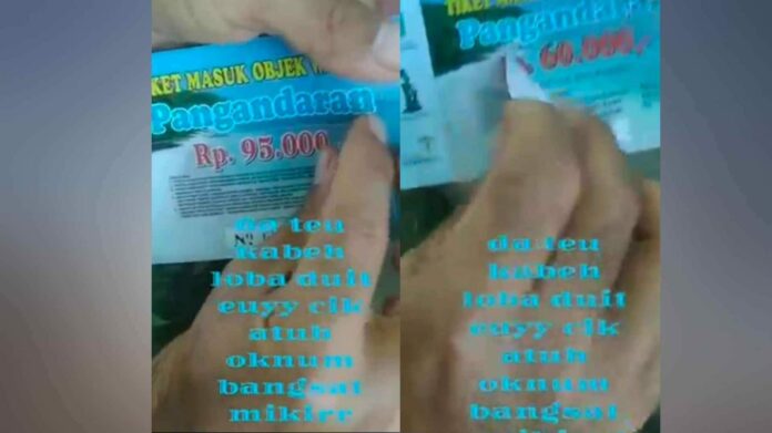 Video Getok Harga Tiket Masuk Pantai Pangandaran Viral, Begini Faktanya!