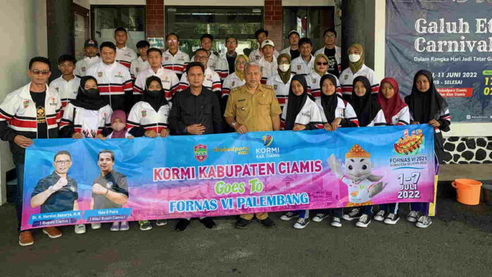 18 Atlet Kormi Ciamis Berangkat ke Sumatera Selatan Ikuti Fornas