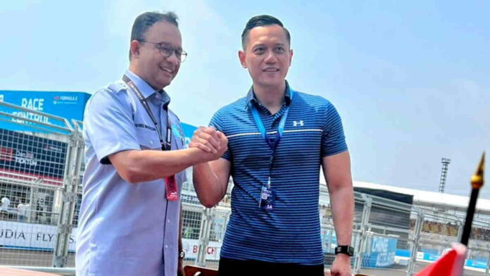 Bertemu Saat Formula E, Sinyal Kuat Anies-AHY untuk Pilpres 2024