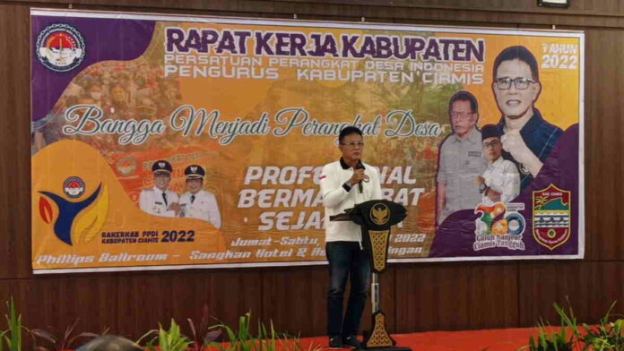 Bupati Minta Perangkat Desa di Ciamis Tak Usah Politik-politikan