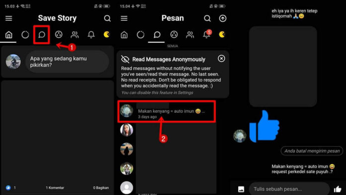 Cara Inbox FB Tanpa Berteman dengan Mudah dan Cepat