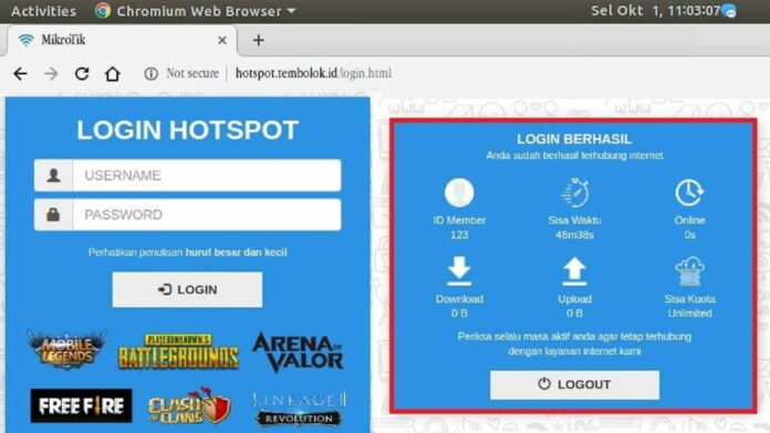 Cara Login Mikrotik di Android dengan Bantuan Browser dan Aplikasi