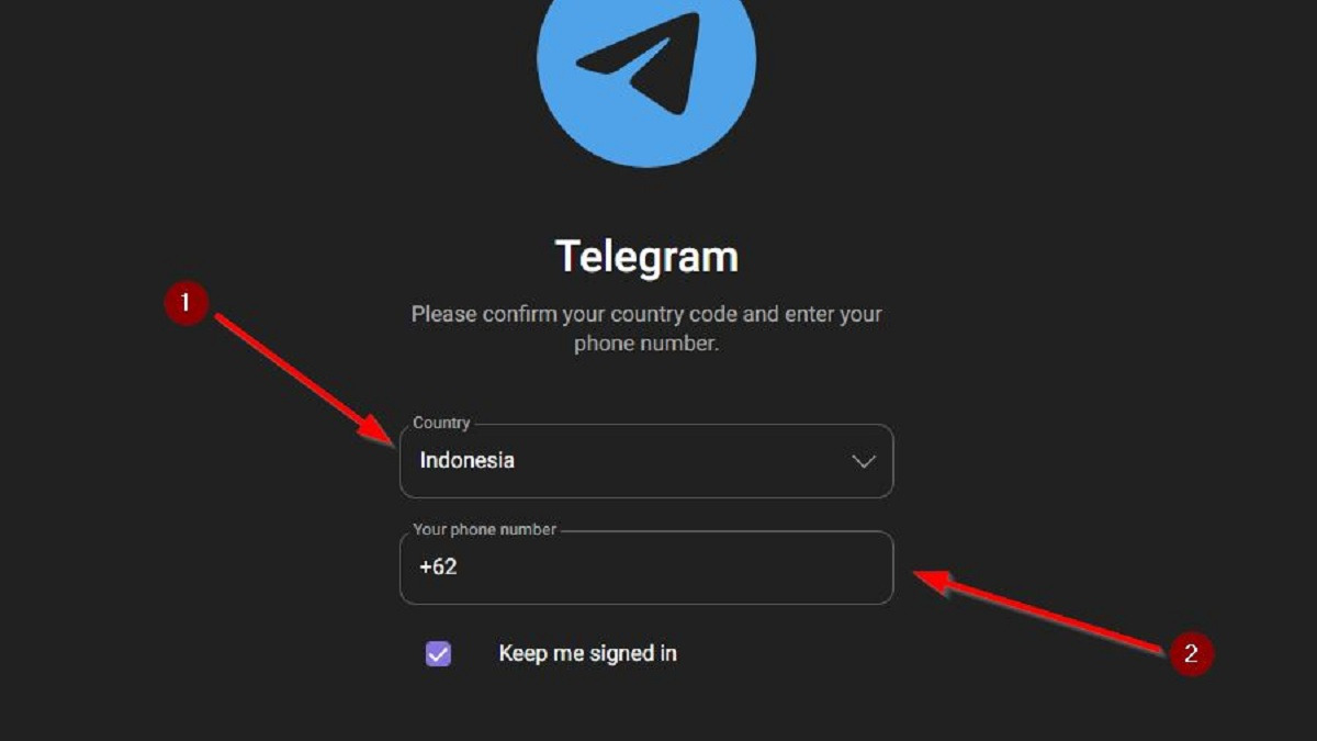 Web telegram login