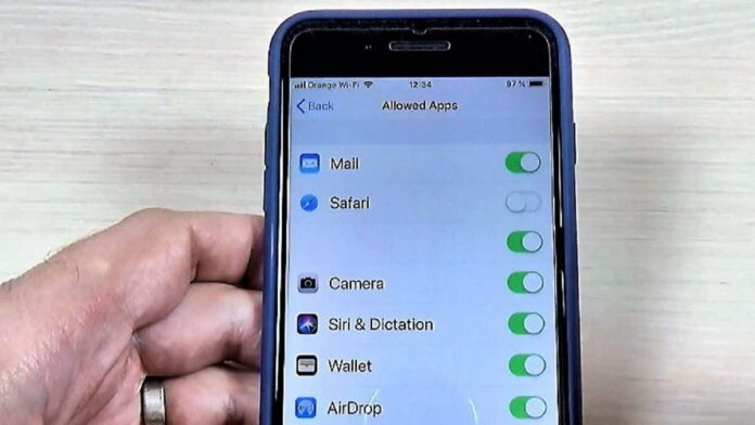 Cara Menonaktifkan Safari di iPhone