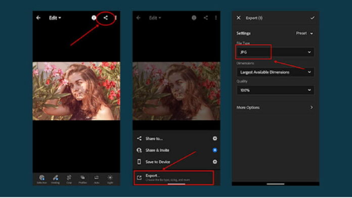 Cara Simpan Preset Lightroom Android Agar Bisa Dibagikan, Ini Tipsnya