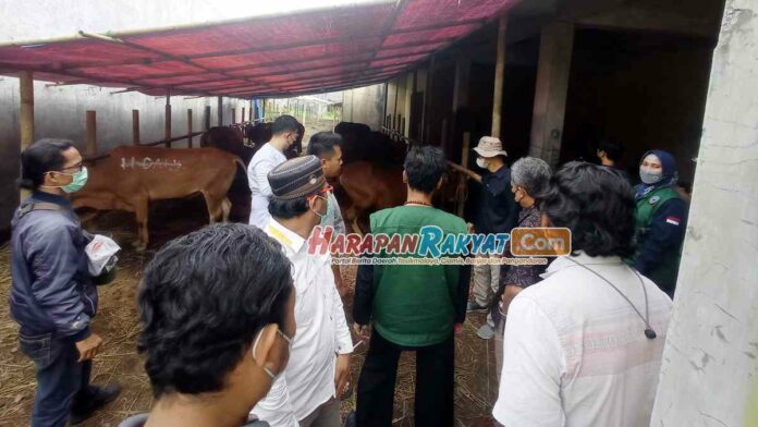DKP3 Kota Tasikmalaya Sidak Penjual Sapi