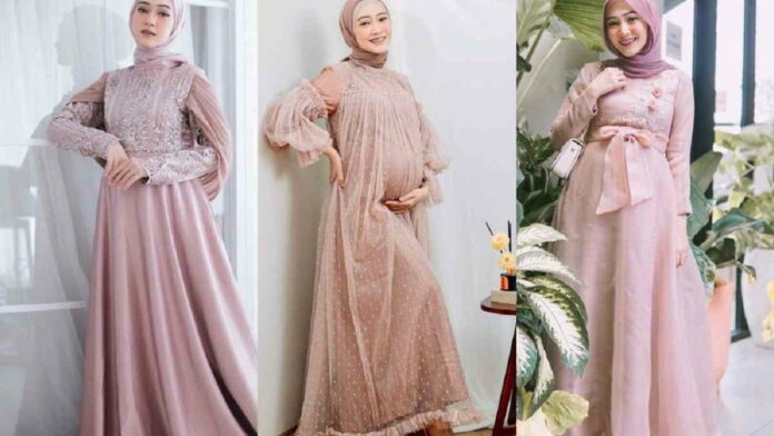 Gamis Brokat Ibu Hamil Tampil Stylish dan Nyaman dengan Tips Terbaik