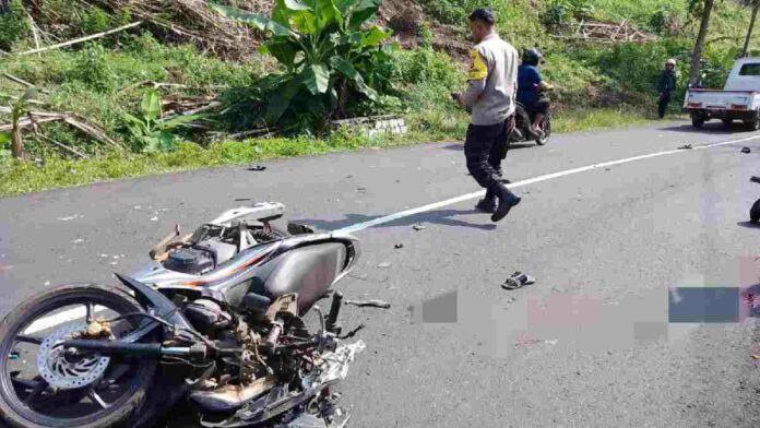 Pengendara motor terluka