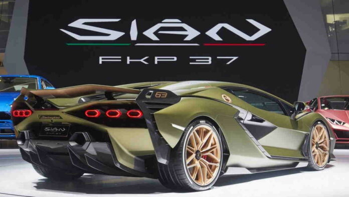 Lamborghini Sian FKP 37 Gunakan Mesin Hybrid, Jumlahnya Terbatas!