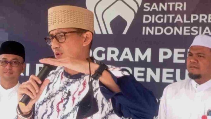 Menparekraf Luncurkan Santri Digitalpreneur di Pesantren Tasikmalaya