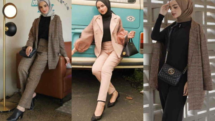 OOTD Blazer Hijab Tampil Stylish dengan Padu Padan yang Sesuai