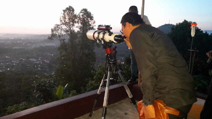 Penentuan Awal Bulan Dzulhijjah, Hilal di Kota Banjar Tidak Terlihat