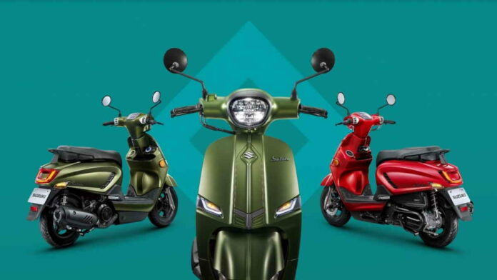 Suzuki Saluto 125 2022 Hadir dengan Warna Baru di Taiwan