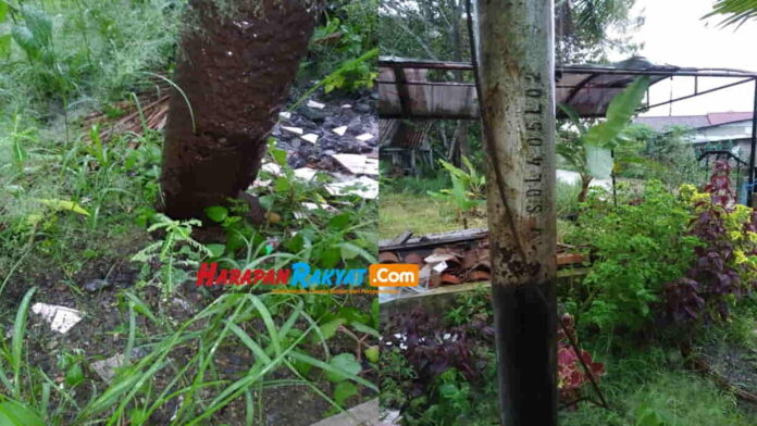 Tiang Listrik di Banjarsari Ciamis