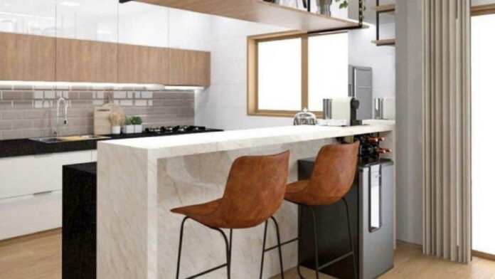 Dapur Kantor Minimalis yang Sempit, Namun Tetap Fungsional