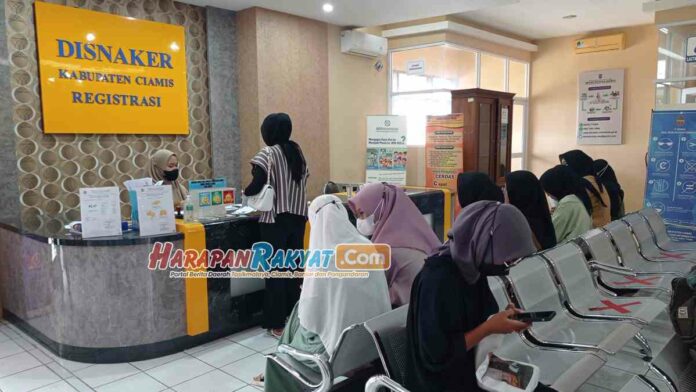 Disnaker Ciamis Klaim Angka Pengangguran Turun