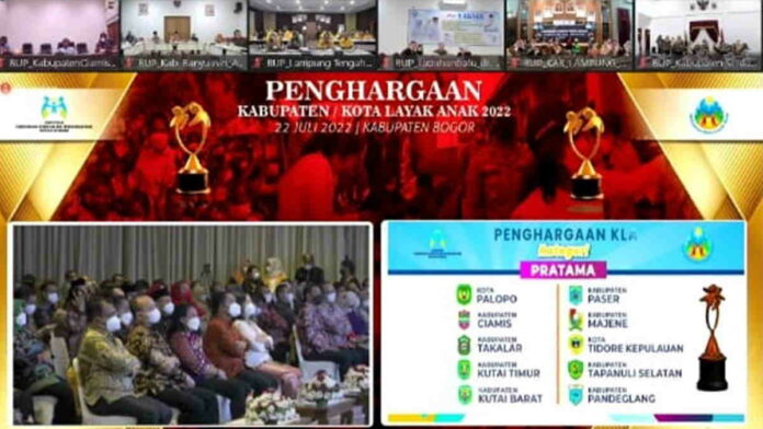 Kelima Kalinya, Ciamis Raih Penghargaan Kabupaten Layak Anak