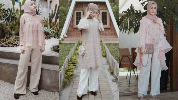 Outfit Kondangan dengan Celana Tampil Kasual dan Fashionable