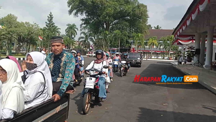 Umat Islam di Ciamis Pawai