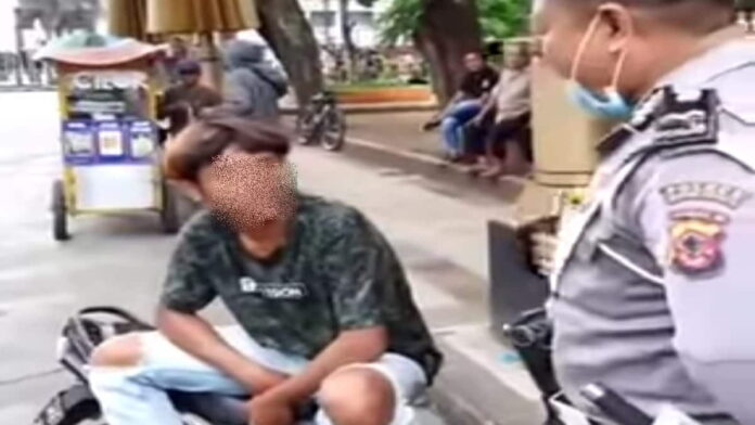 Pemuda di Tasikmalaya ogah ditilang