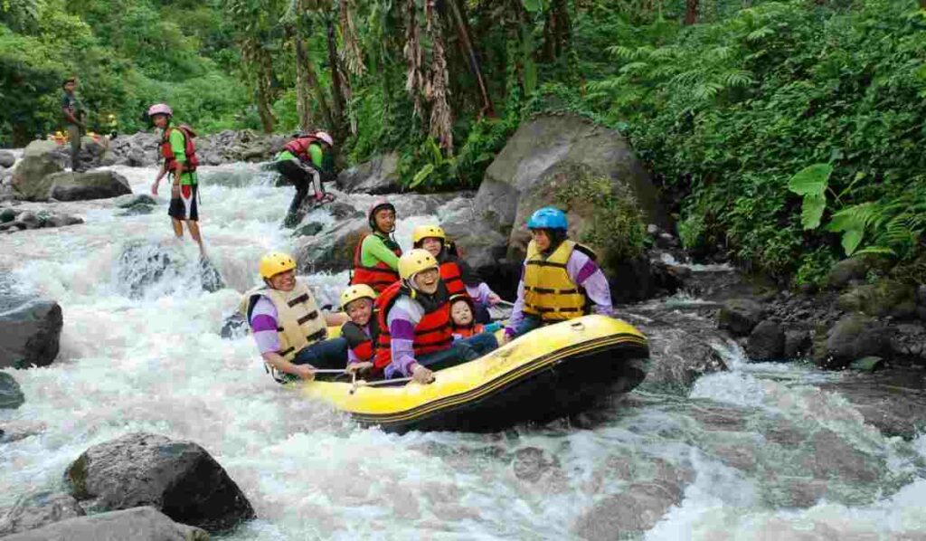 Objek Wisata Rafting Citarik Sukabumi