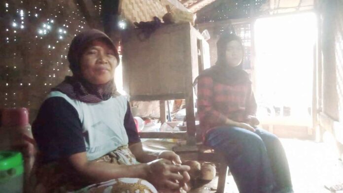 Belum Tersentuh Bantuan Rutilahu, Rumah Janda di Pangandaran Nyaris Ambruk