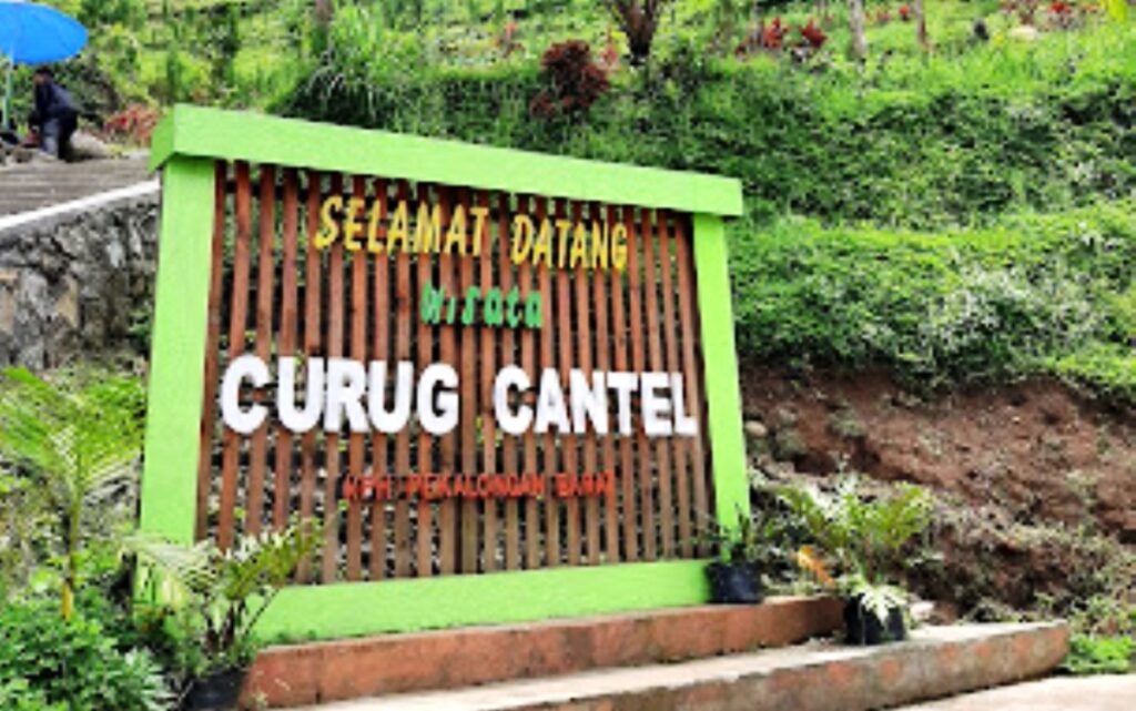 Objek Wisata Curug Cantel Tegal Jawa Tengah