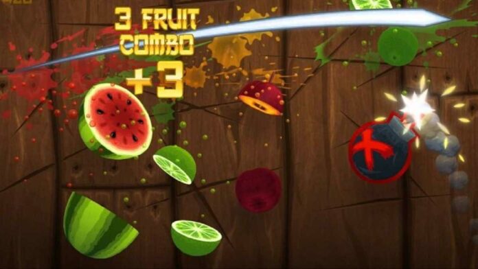 Game Fruit Slasher, Permainan Potong Buah dengan Satu Jari