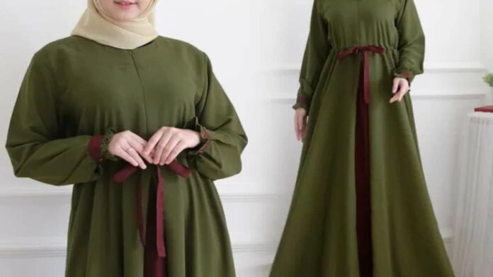 Gamis Warna Army? Jangan Bingung, Ini Dia Pilihan Jilbabnya!