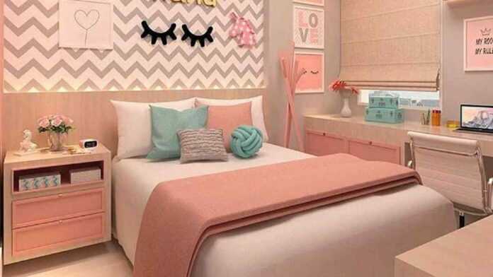 Kamar Pink Putih Minimalis Cocok untuk Semua Kalangan