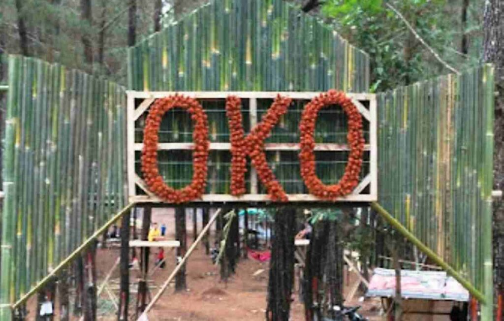 Objek Wisata Leuweung Oko Garut Jawa Barat