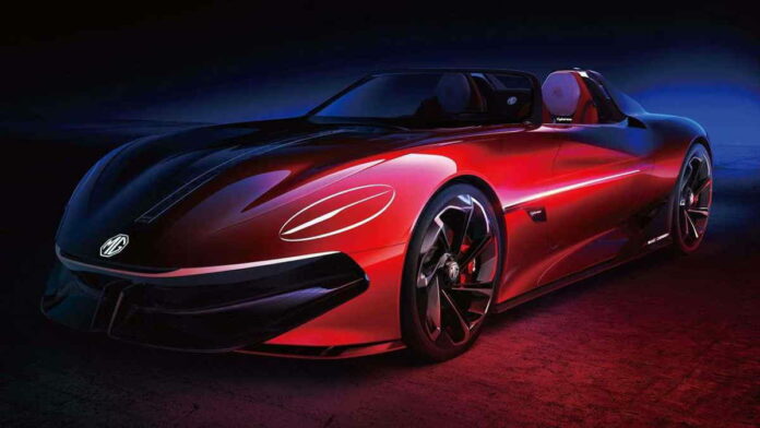 MG Cyberster ev Versi Produksi Kembali Terlihat, Desainnya Kece!