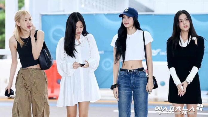 Outfit Airport ala Blackpink