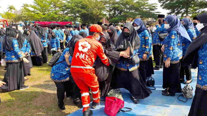 Peringatan Hari Kemerdekaan di Kota Banjar, Banyak Peserta Upacara Pingsan