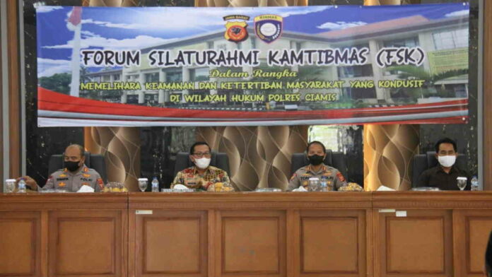 Polda Jabar Gandeng Pemkab Ciamis Sama-sama Jaga Kamtibmas