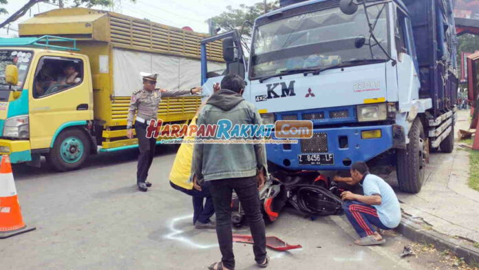 Truk Seruduk Motor dan Sepeda di Tasikmalaya, Satu Orang Tewas