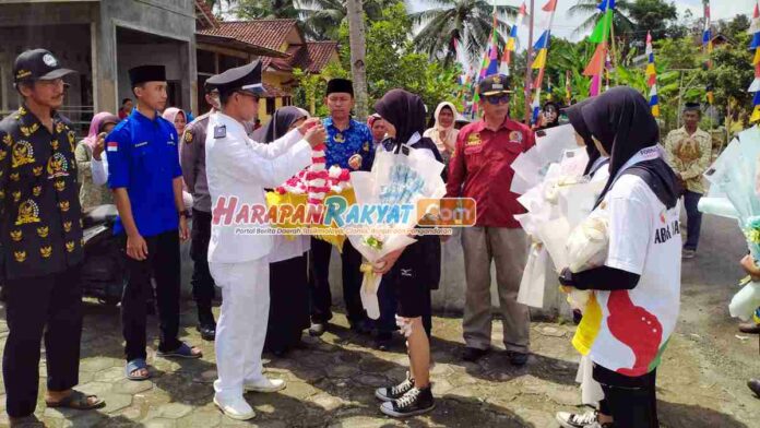 Tujuh Atlet Juara Nasional asal Sidaharja Ciamis Dapat Penghargaan di HUT RI-77