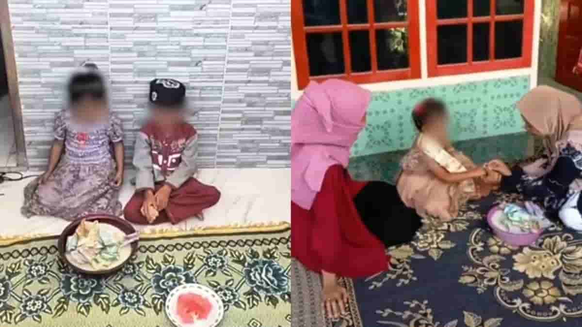 Video Viral Bocah Tunangan Bikin Heboh Netizen