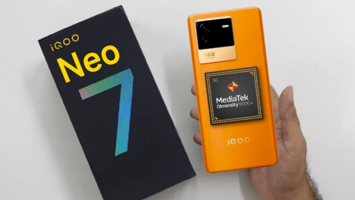Vivo iQOO Neo 7 Segera Tiba di China, Hadirkan Dimensity 9000+!