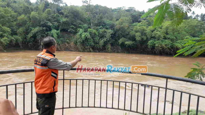 Air Sungai Citanduy Kembali Meluap, BPBD Kota Banjar Imbau Warga Tetap Waspada