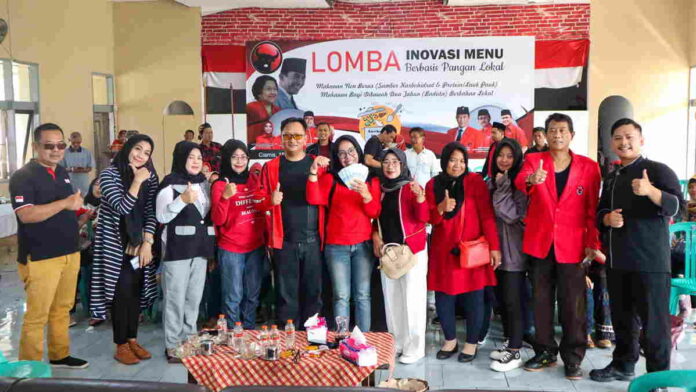 Ajak Masyarakat Konsumsi Pangan Non Beras, PDIP Ciamis Gelar Lomba Kreatifitas Masak