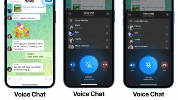Cara Voice Chat di Telegram Sensasi Seperti Ngobrol di Telpon