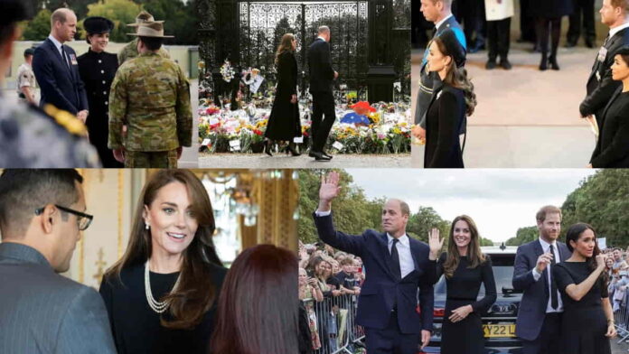 Gaun Hitam Kate Middleton