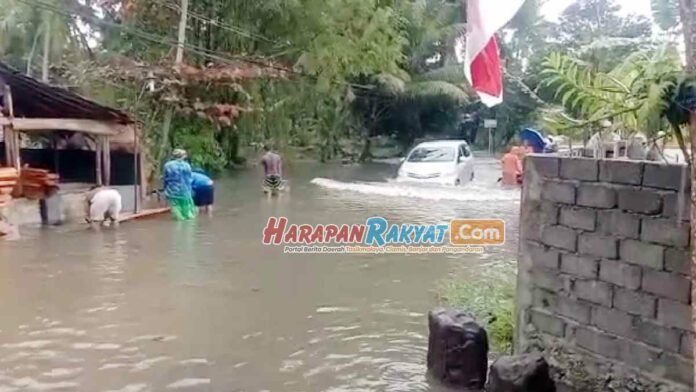 Sungai Cijalu Meluap, Wilayah Parigi Pangandaran Kebanjiran