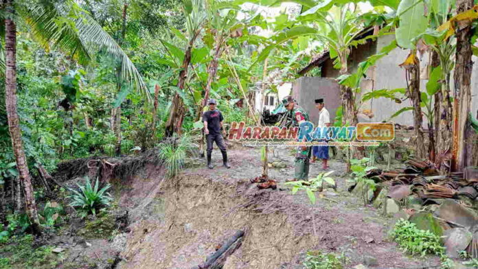 Abrasi Sungai Cikaso Ancam Rumah Warga Banjaranyar Ciamis
