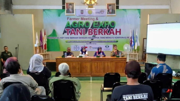 Dinas Pertanian Ciamis Apresiasi Kegiatan Farmer Meeting dan Agro Expo KEP Tani Berkah