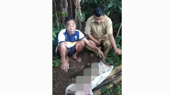 mayat Bayi di Cihaurbeuti Ciamis
